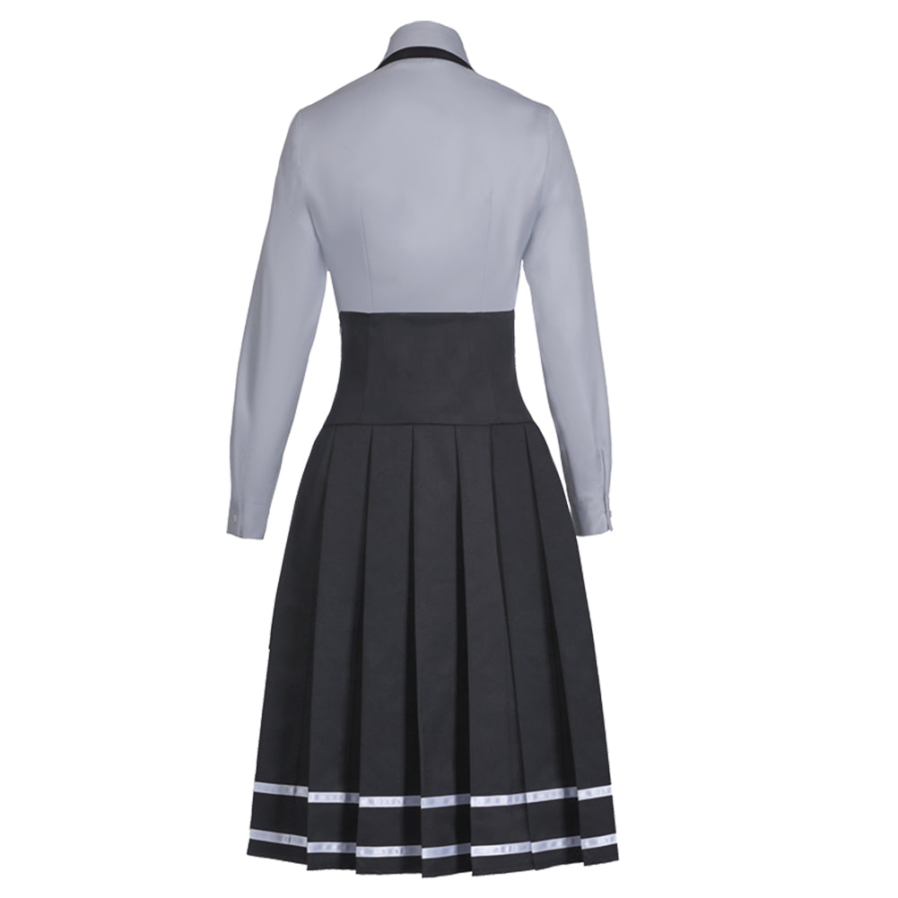 Danganronpa V3 Shirogane Tsumugi Uniform Cosplay Kostüm JK Uniform Kleid