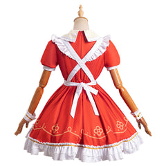 Genshin Impact Alice in Wonderland Alice Cosplay KLEE Kostüm Halloween Karneval originell Kleid