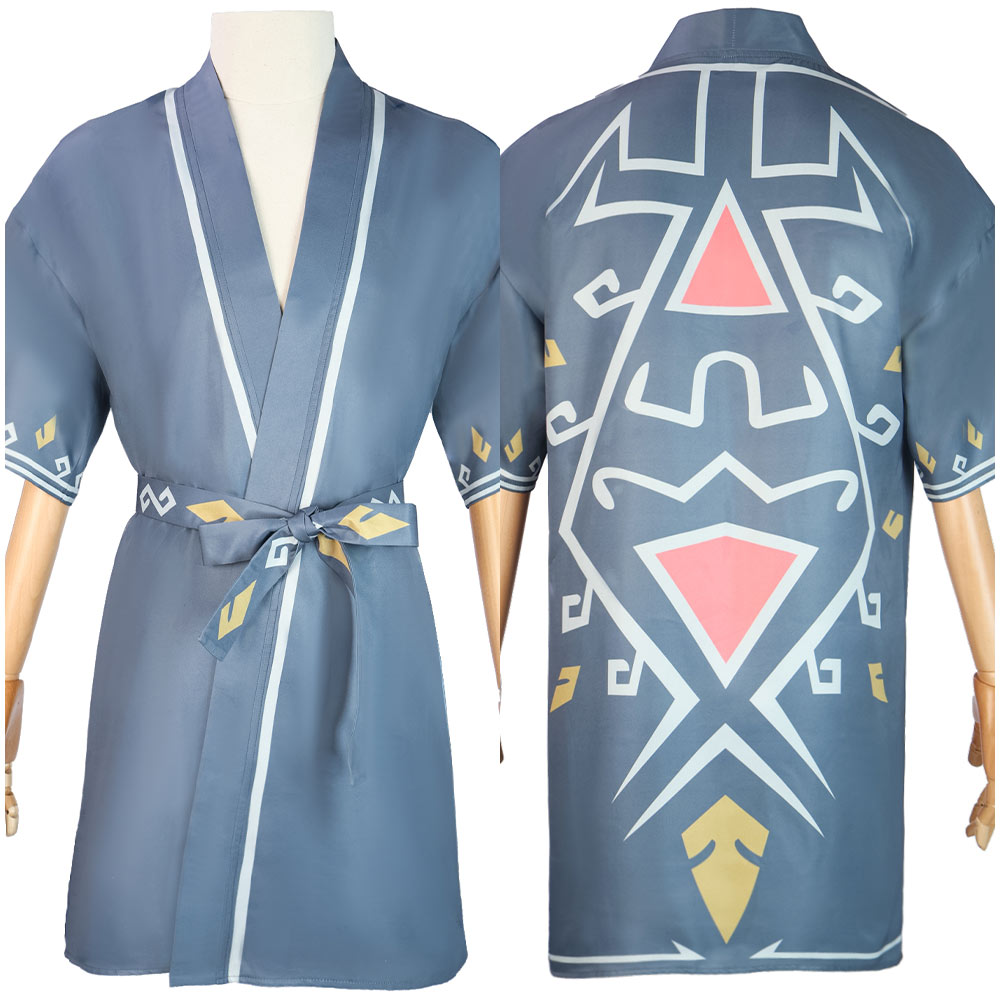 Link origineller Bademantel The Legend of Zelda Robe Cosplay Halloween Karneval Outfit