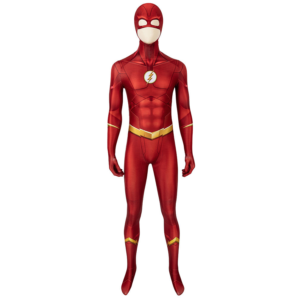 The Flash Barry Allen Cosplay Kostüm Outfits Halloween Karneval Jumpsuit