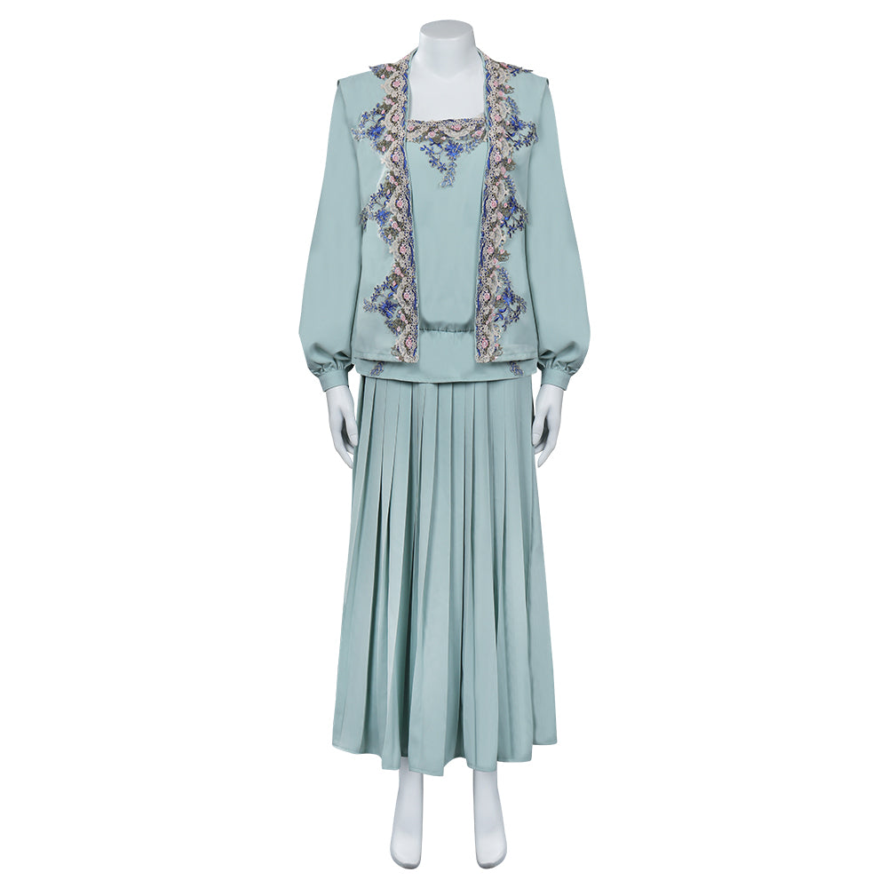Downton Abbey: A New Era Lady Mary Cosplay Kostüm Outfits Halloween Karneval Kleid
