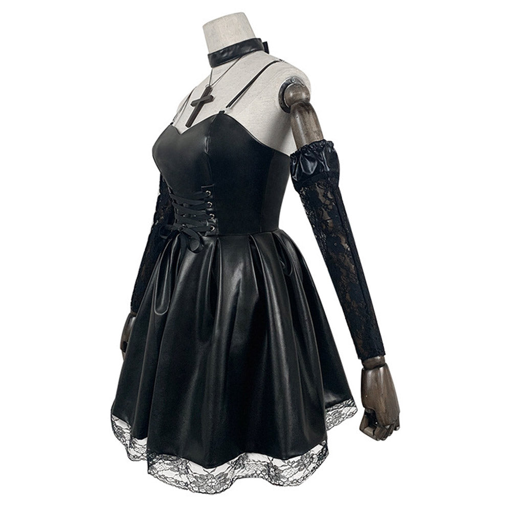 DEATH NOTE Misa Amane Kleid Cosplay Kostüm Halloween Karneval Outfits