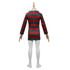 Kinder A Nightmare On Elm Street Freddy Krueger Cosplay Kostüm Outfits Halloween Karneval Kleid