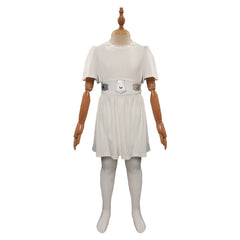 Mädchen Star Wars Leia Kleid originell Kinder Kleid für Alltag