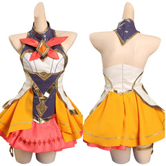 League of Legends Star Guardian Cosplay Seraphine Kostüm Halloween Karneval Kleid