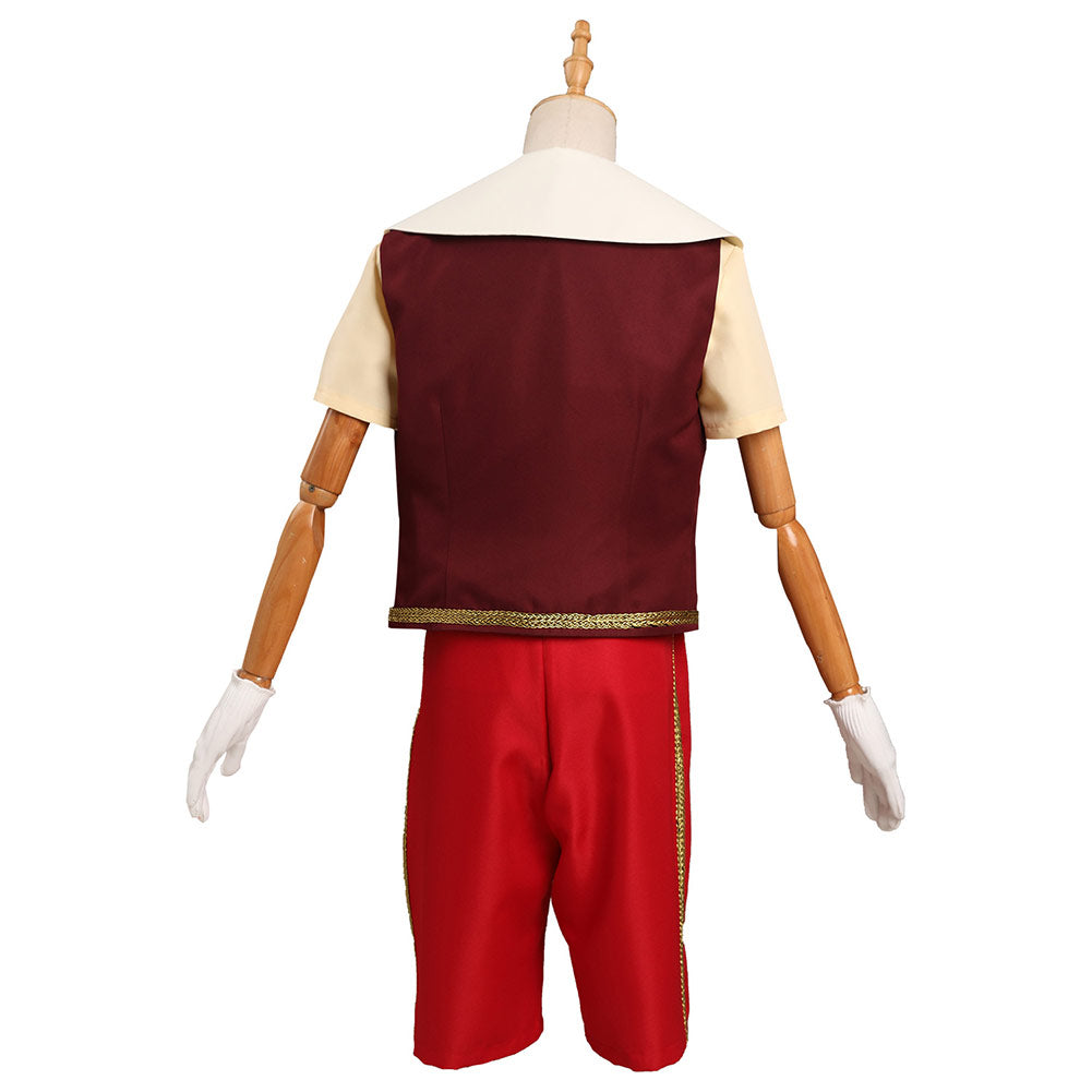 Pinocchio 2022 Pinocchio Cosplay Kostüm Halloween Karneval Outfits