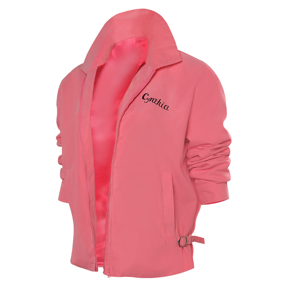 Grease: Rise of the Pink Ladies Rydell High Pink Lady Jacke Cosplay Kostüm auch für Alltag