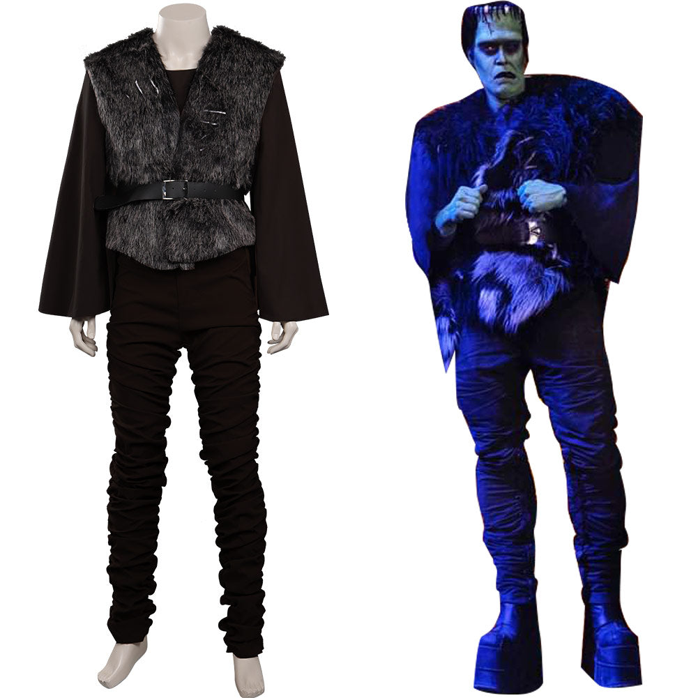 The Munsters Herman Munster Cosplay Kostüm Halloween Karneval Outfits