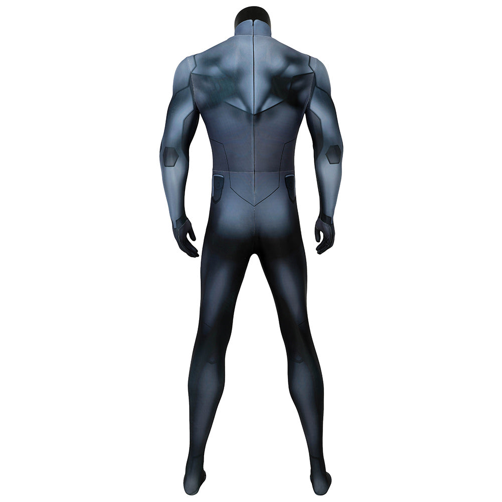 Dick Grayson Nightwing Cosplay Kostüm Outfits Halloween Karneval Jumpsuit Stil B