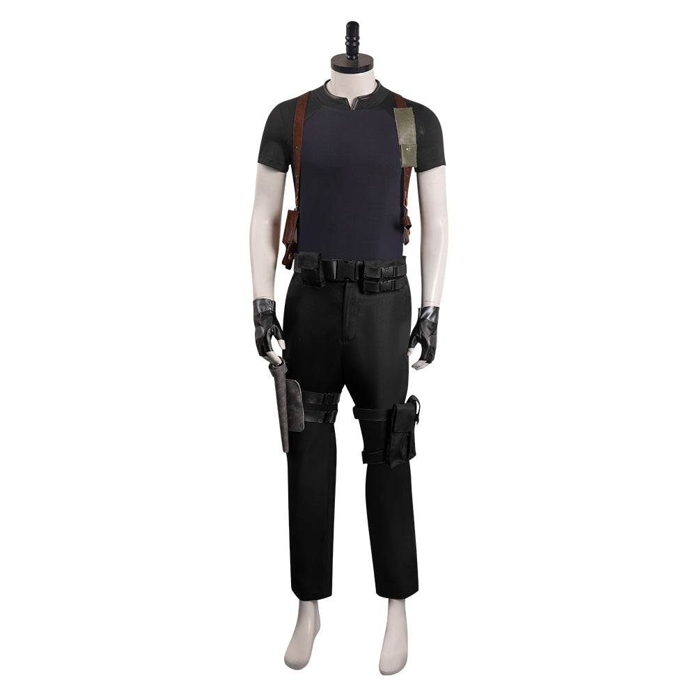 Leon S.Kennedy Resident Evil 4 Remake Cosplay Kostüm Halloween Karneval Outfits