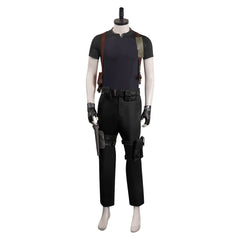 Leon S.Kennedy Resident Evil 4 Remake Cosplay Kostüm Halloween Karneval Outfits