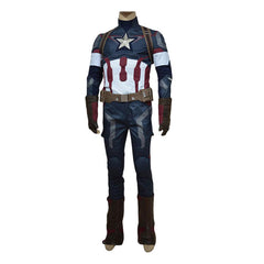 Avengers: Age of Ultron Captain America Steve Rogers Uniform Outfit Cosplay Kostüm