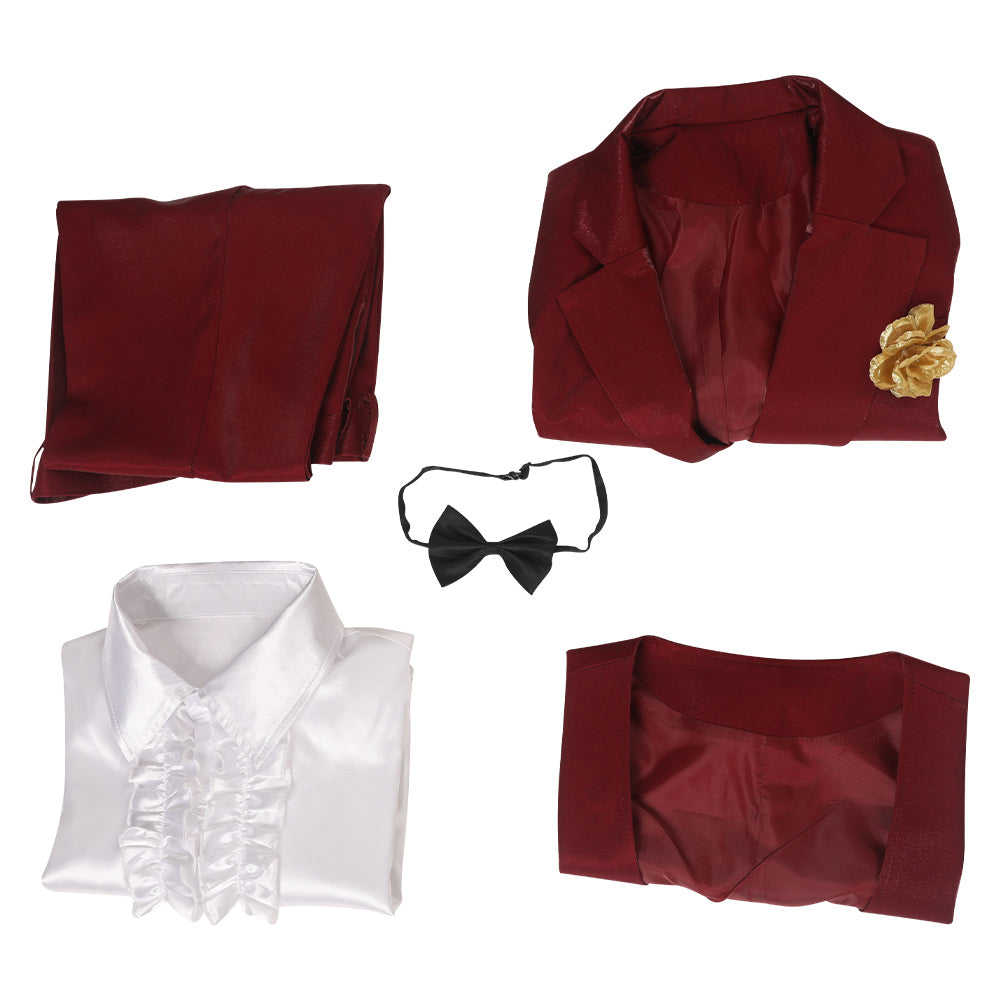 Beetlejuice Zombie Hochzeitsanzug Cosplay Kostüm Halloween Karneval Outfits