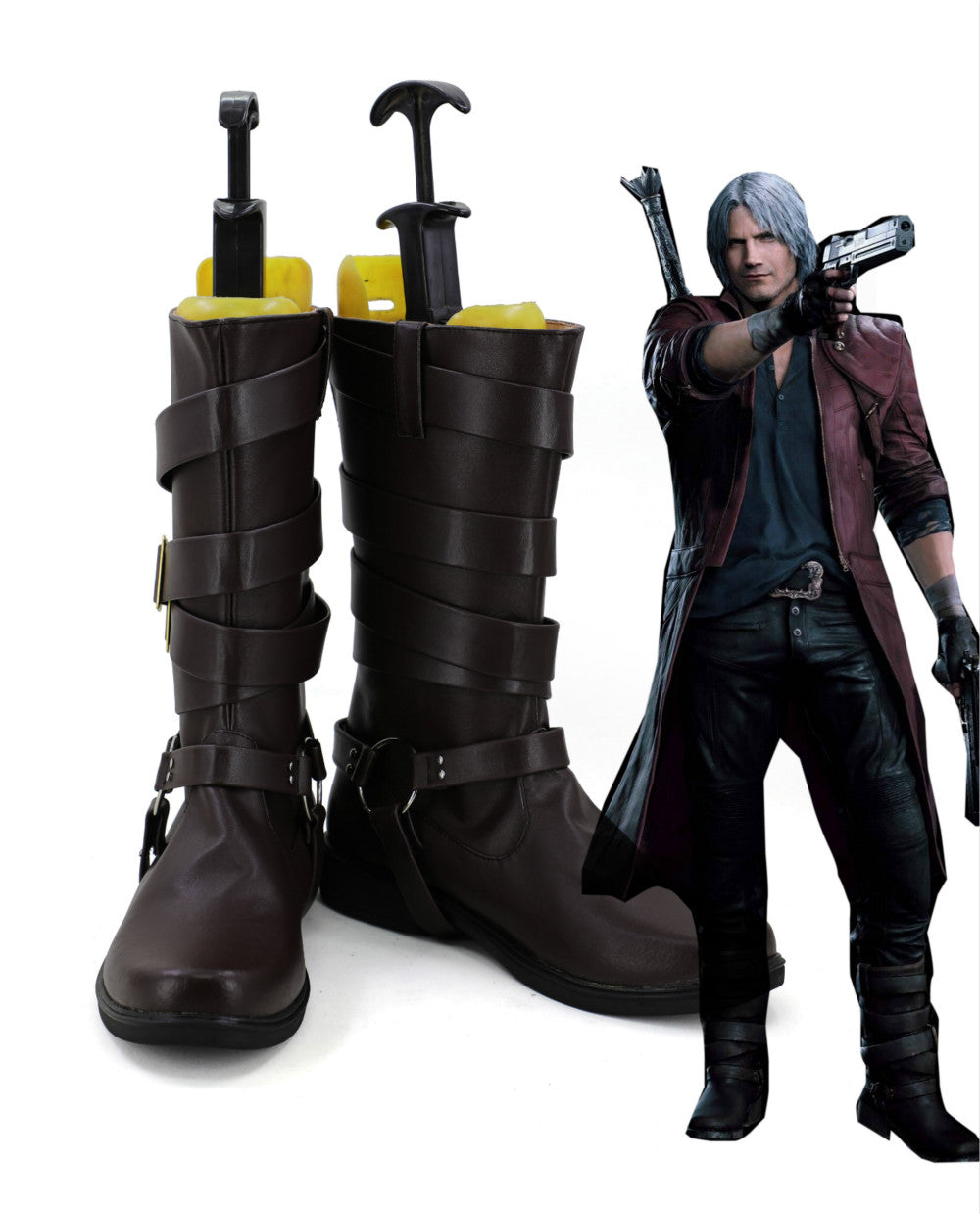 Devil May Cry 5 Devil May Cry V Dante Stiefel Cosplay Schuhe