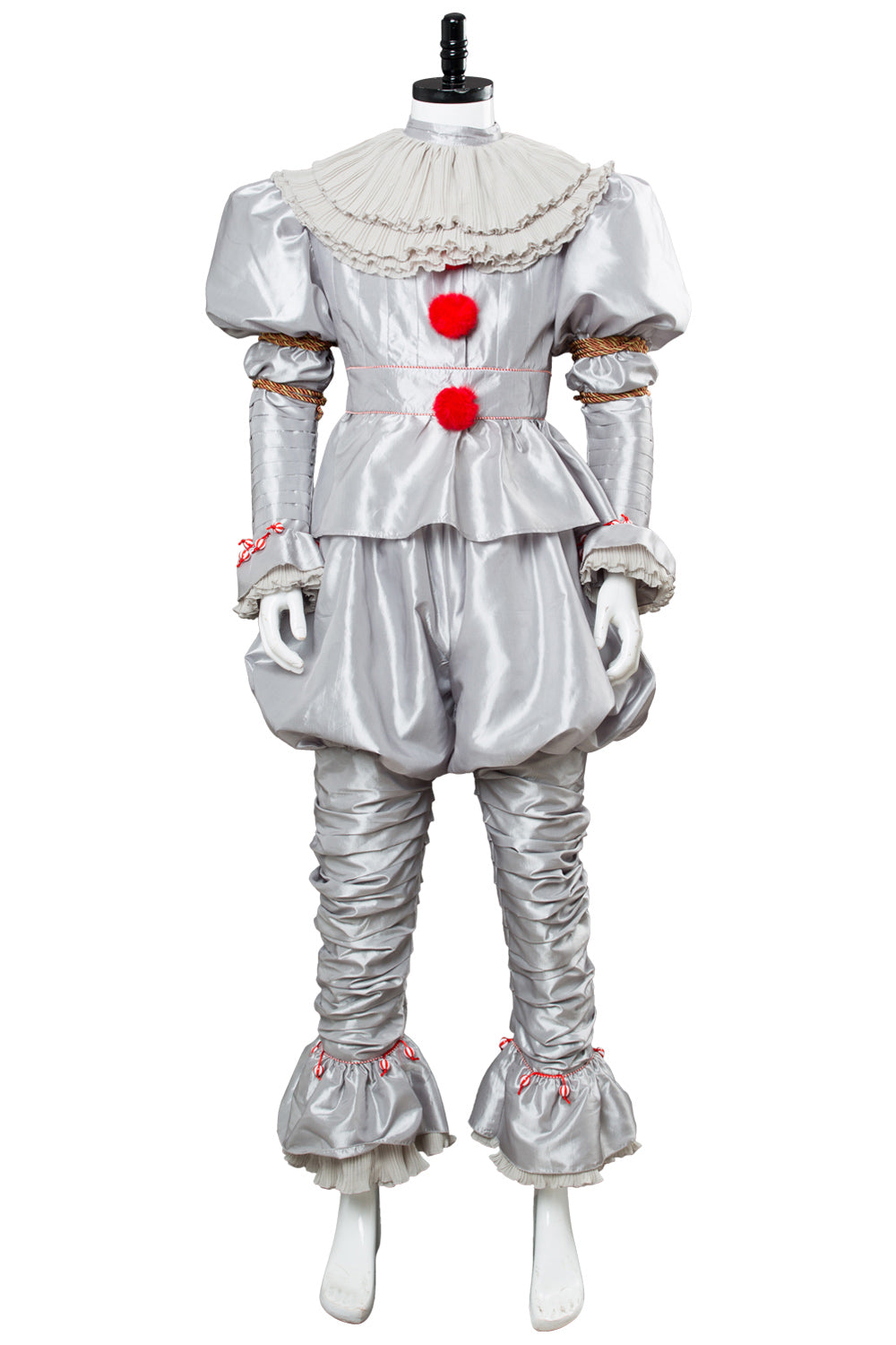 Film 2019 Es: Kapitel 2 Horrorclown Pennywise The Clown Outfit Cosplay Kostüm NEU