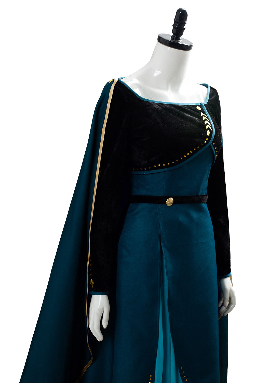 Die Einkönigin Anna Königin Anna Kleid Cosplay Kostüm Set