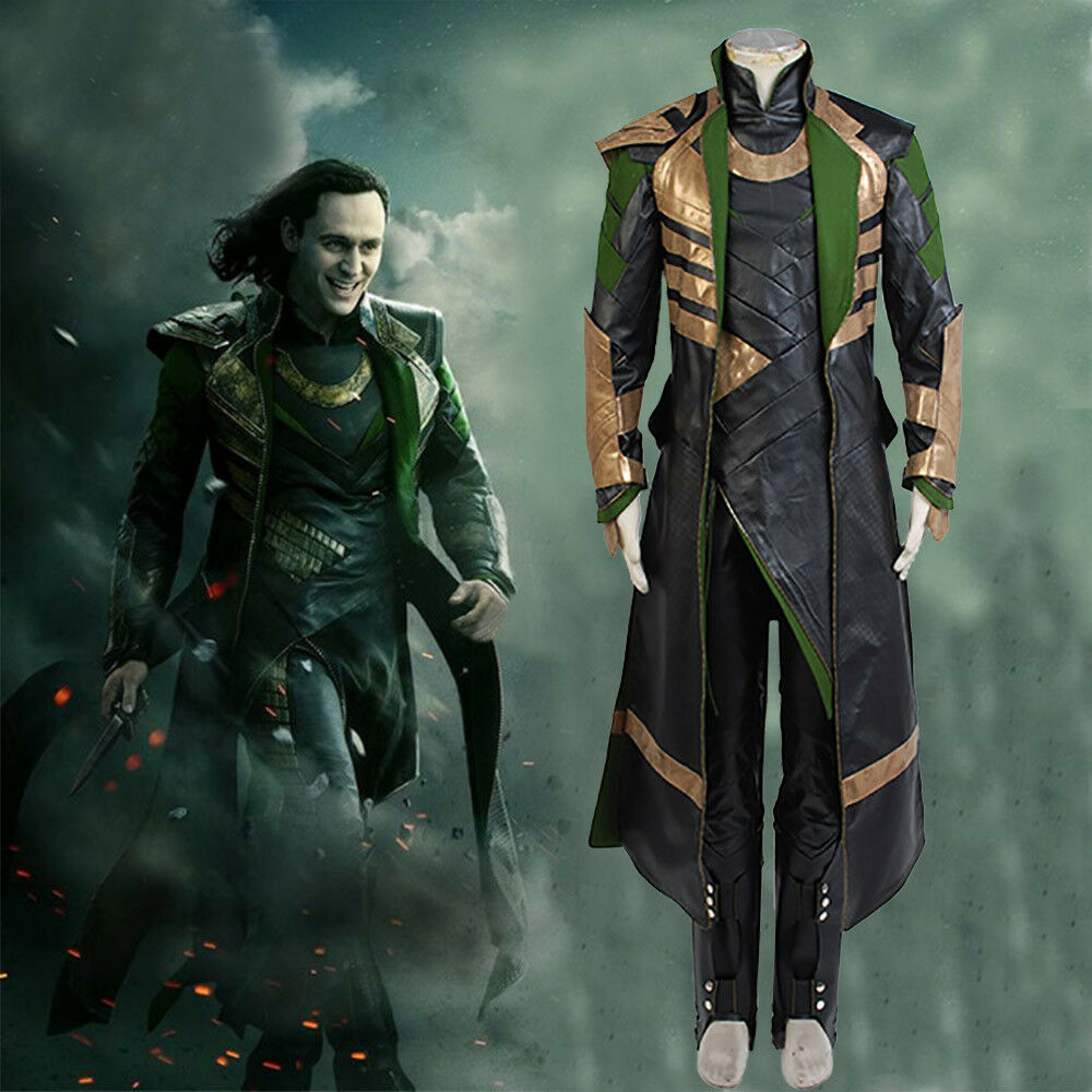 Loki Thor The Dark Kingdom Insgesamt Set Cosplay Kostüm