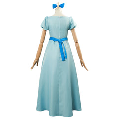 Nimmerland Peter Pan Wendy Kleid Cosplay Kostüm Blau