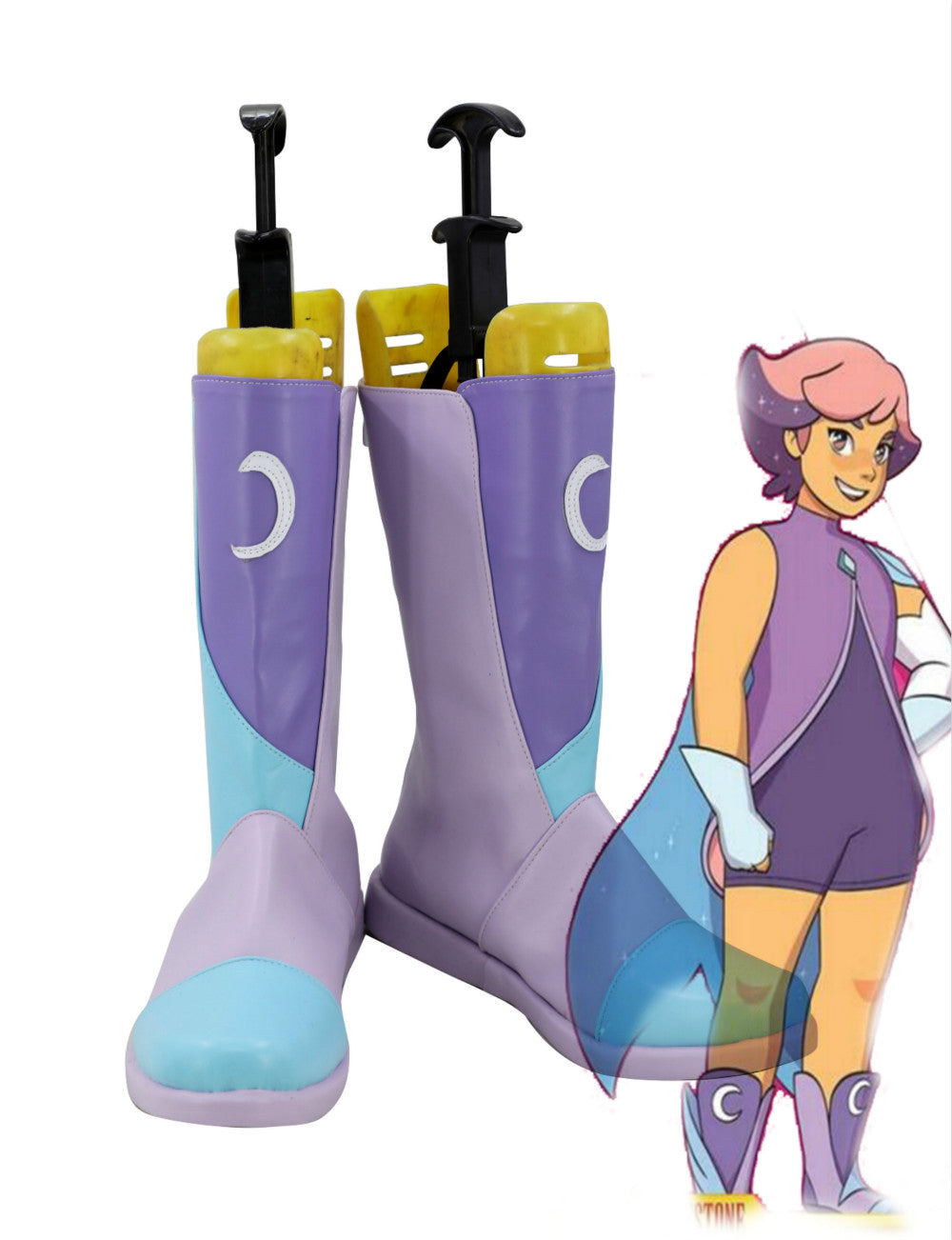 She-Ra and the Princesses of Power Glimmer Stiefel Cosplay Schuhe