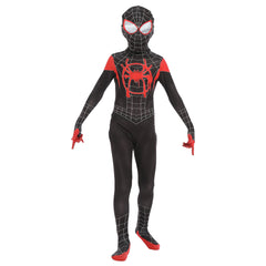 Spider-Man: Into the Spider-Verse Spider-Man: A New Universe Miles Morales Jumpsuit für Kinder Jungen Strampler Kostüm
