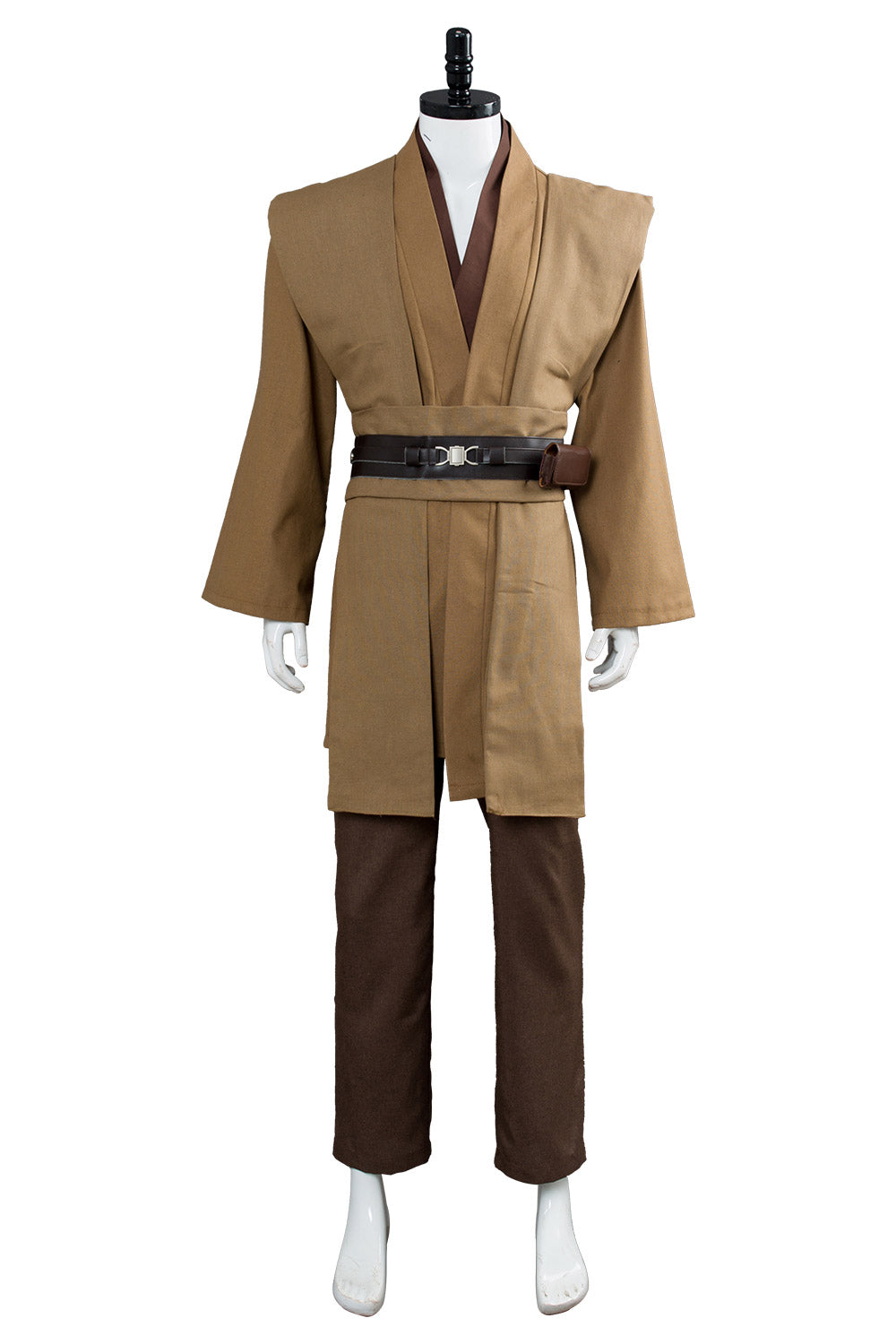 Kenobi Jedi Knight TUNIC Cosplay Kostüm Braun Version B