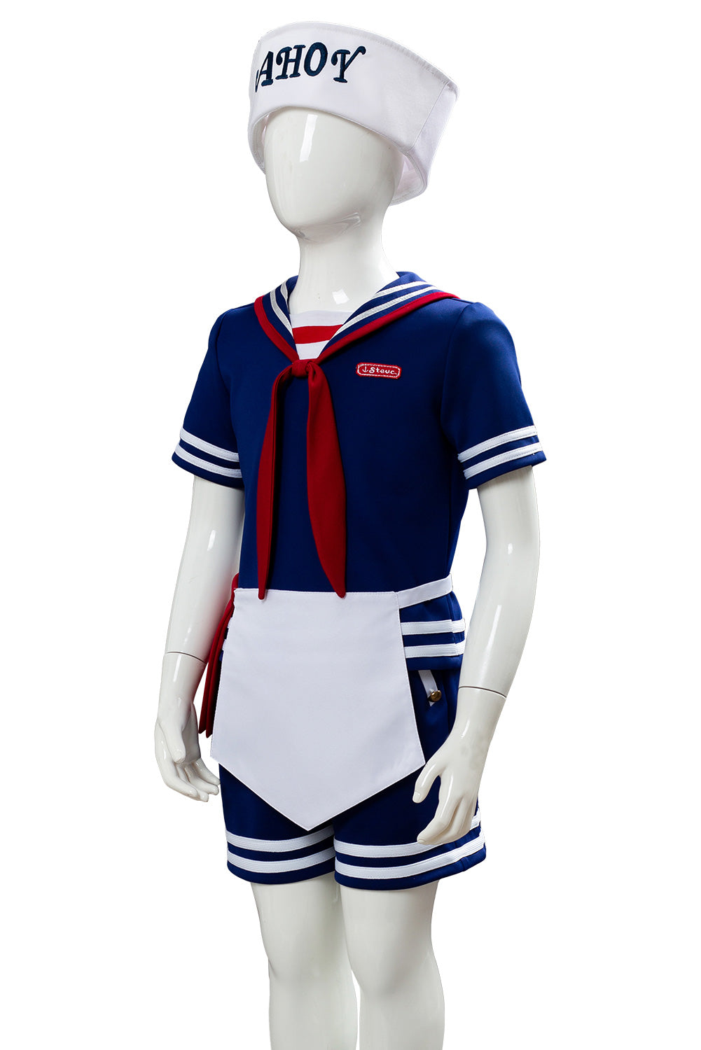 Kinder Stranger Things 3 Scoops Ahoy Uniform Steve Harrington Cosplay Kostüm