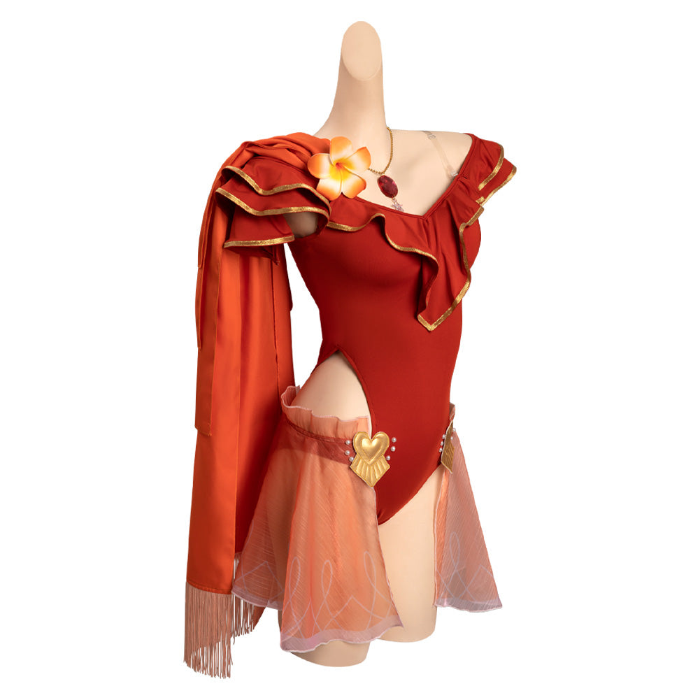 Fire Emblem Heroes Edelgard·Von·Fresberg Cosplay Kostüm Outfits Halloween Karneval Badeanzug