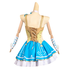 Prinzessin Zalda originell Kleid Cosplay Halloween Karneval Kostüm