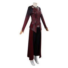 Doctor Strange in the Multiverse of Madness Scarlet Witch Wanda Cosplay Kostüm Halloween Karneval Outfits