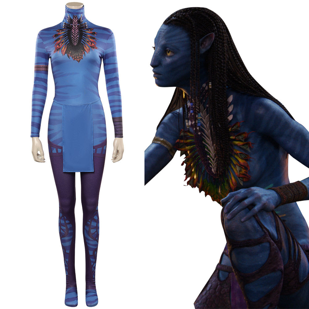 Avatar: The Way of Water Cosplay Neytiri Outfits Halloween Karneval Jumpsuit