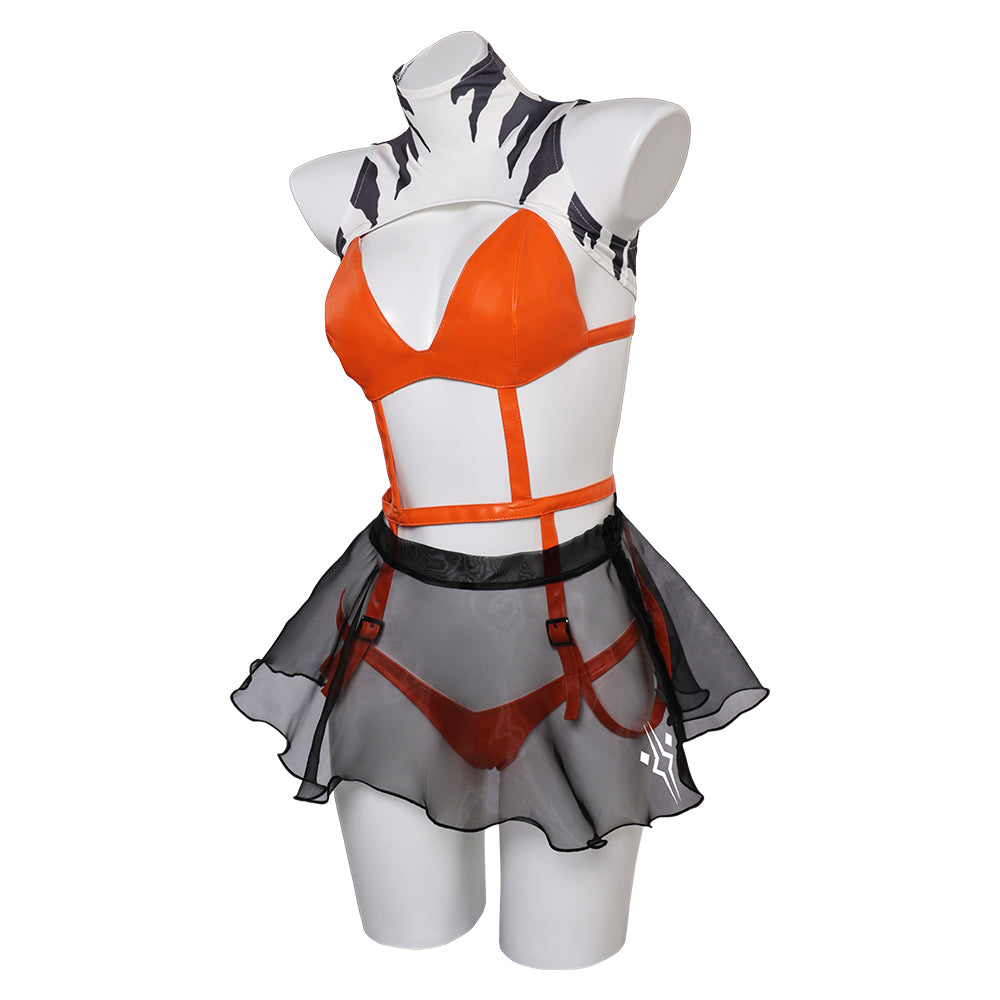 Ahsoka Sexy Kostüm für Frauen Cosplay Kostüm Outfits