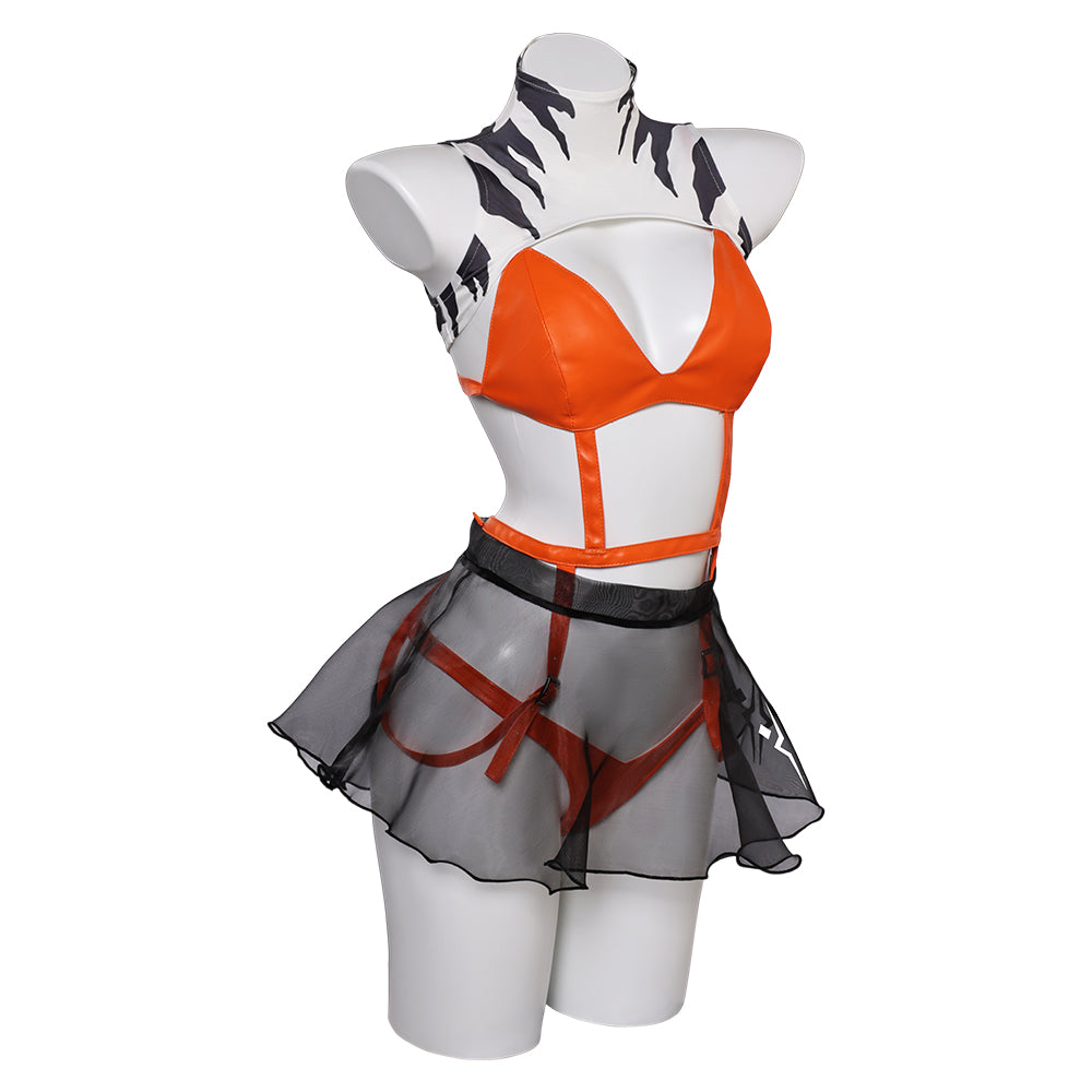 Ahsoka Sexy Kostüm für Frauen Cosplay Kostüm Outfits