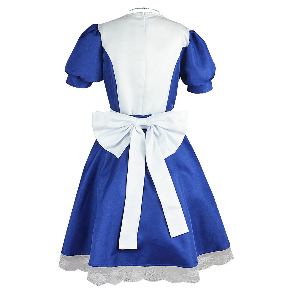 Alice: Madness Returns Alice Kleid Cosplay Kostüm Set