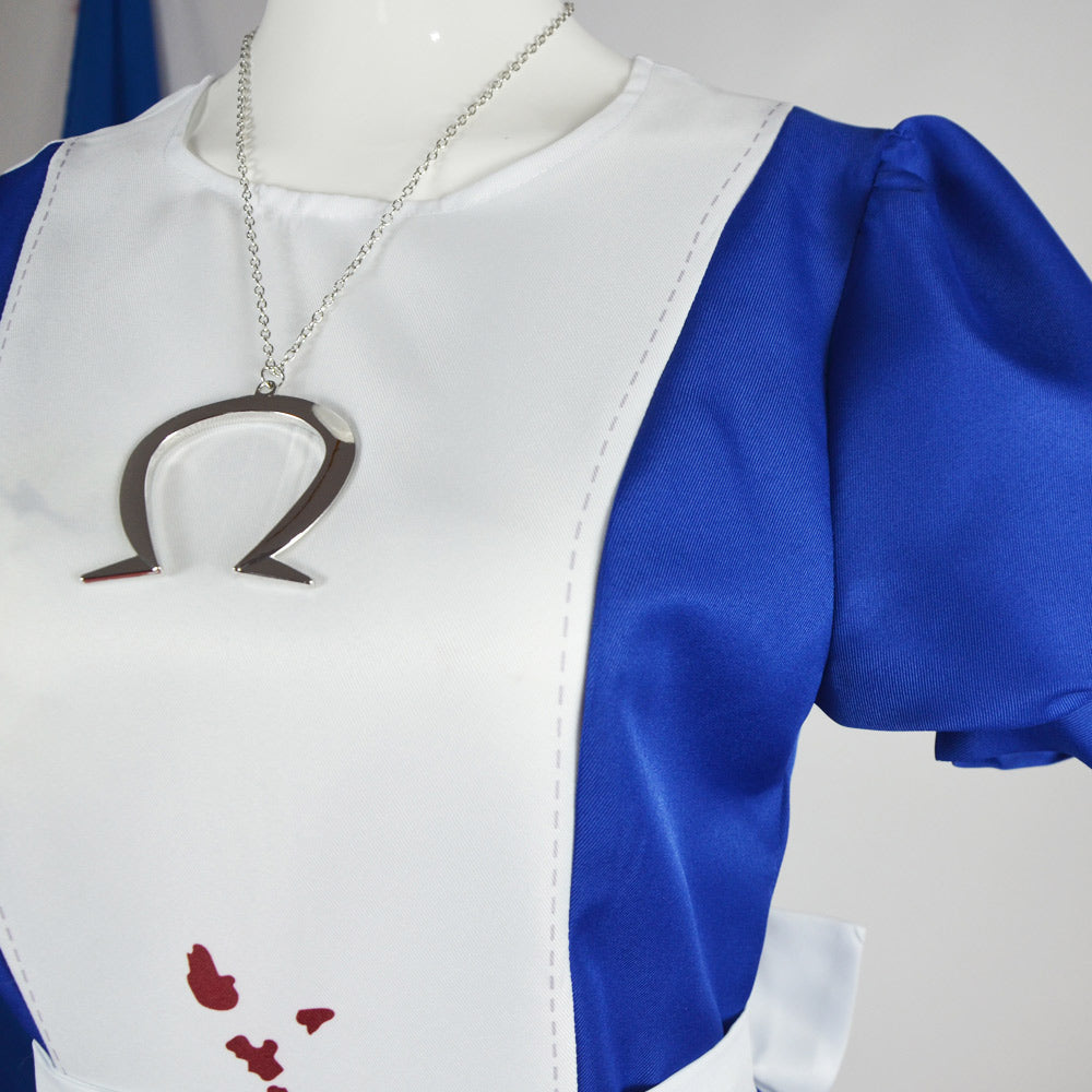 Alice: Madness Returns Alice Kleid Cosplay Kostüm Set