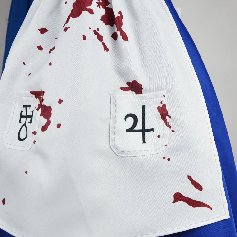 Alice: Madness Returns Alice Kleid Cosplay Kostüm Set