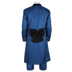 Anime Black Butler Ciel Phantomhive blaues Kostüm Set Cosplay Outfits