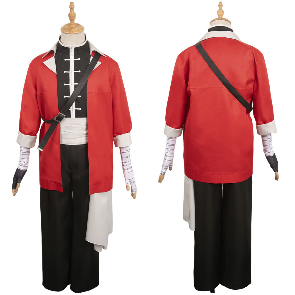 Anime Frieren Beyond Journey‘s End - Stark rot Kostüm Set Cosplay Halloween Karneval Outfits