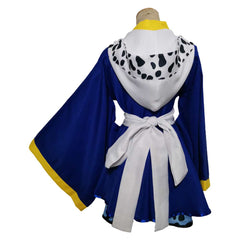 Anime One Piece Trafalgar D. Water Law Kimono Crossplay Lolita Kleid Halloween Karneval Outfits
