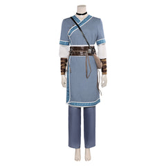 Avatar: The Last Airbender Katara Kostüm Set Cosplay Halloween Karneval Outfits