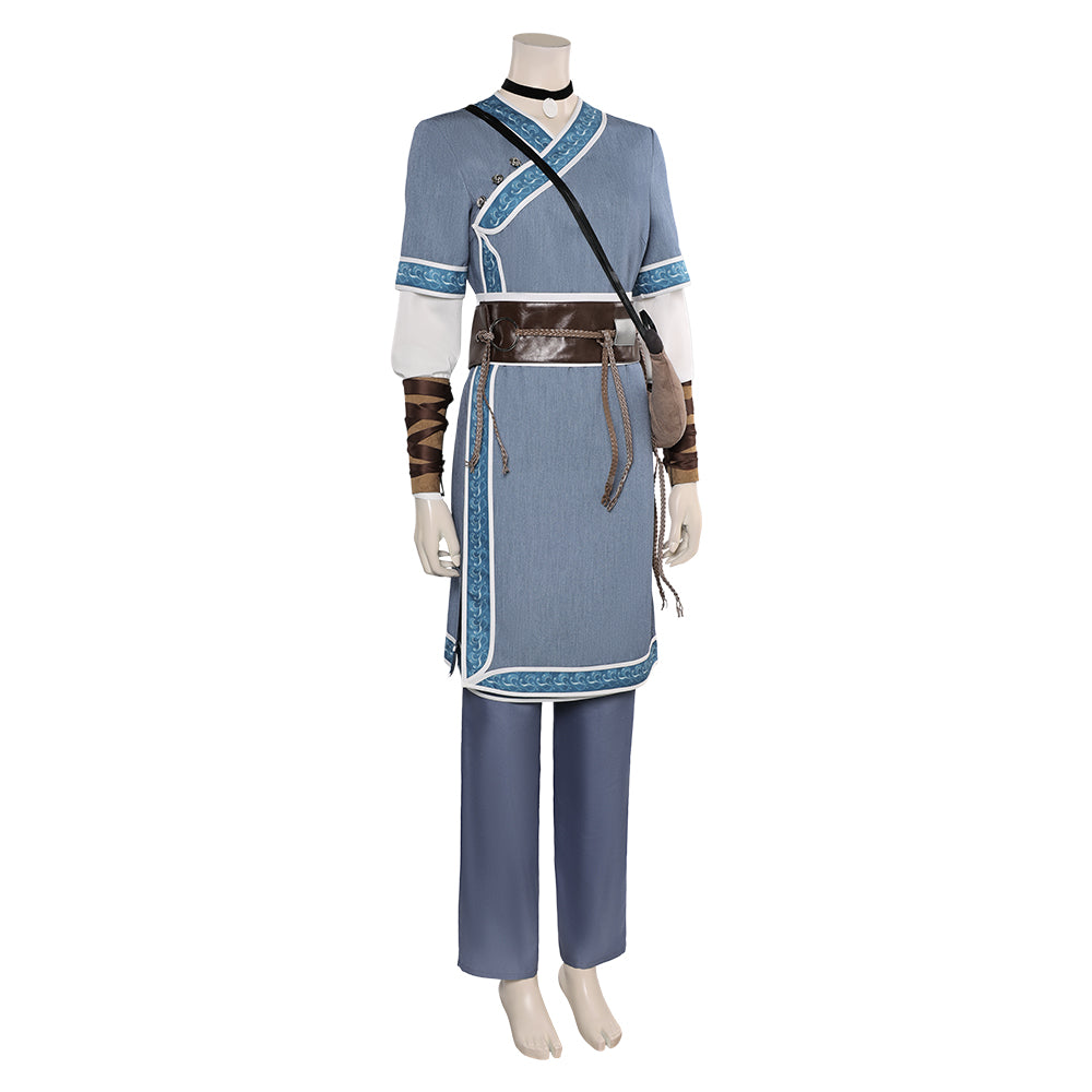 Avatar: The Last Airbender Katara Kostüm Set Cosplay Halloween Karneval Outfits