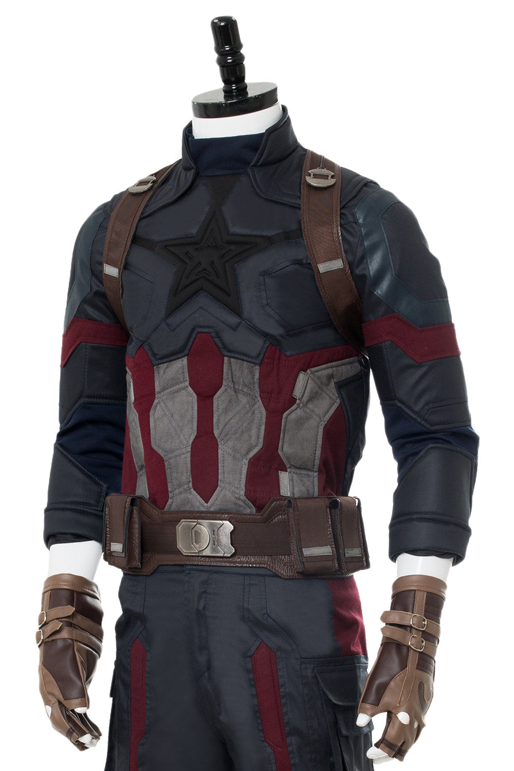 Avengers: Infinity War 2018 Captain America Steve Rogers Cosplay Kostüm Version 2