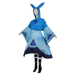 Genshin Impact Hydro Abyss Mage Cosplay Kostüm Halloween Karneval Outfits