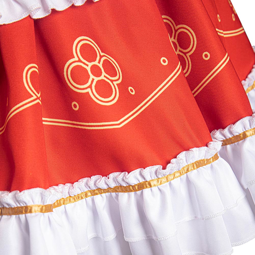 Genshin Impact Alice in Wonderland Alice Cosplay KLEE Kostüm Halloween Karneval originell Kleid