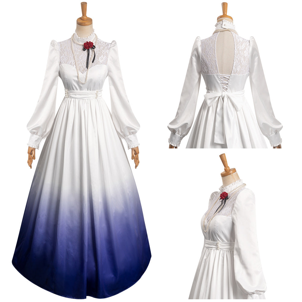 Constance Hatchaway Braut Kleid Haunted Mansion Hatchaway originelle Geisterbraut Cosplay Kostüm