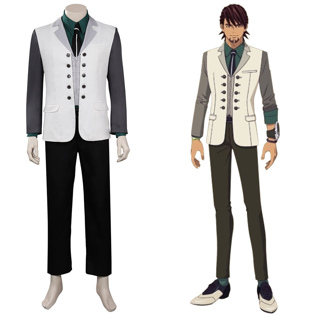 TIGER & BUNNY 2 Kotetsu T.Kaburagi  Cosplay Kostüm Halloween Karneval Outfits