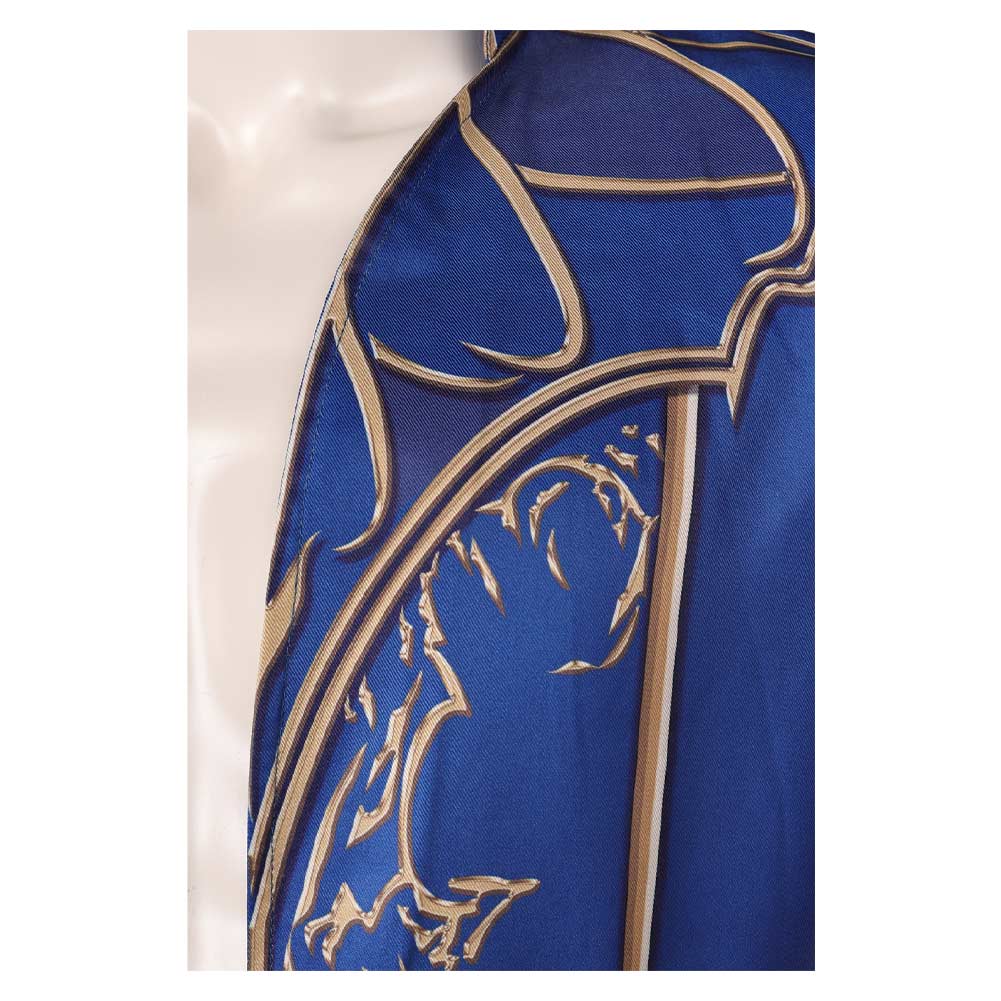 Baldur's Gate Gala blauer Mantel Cosplay Kostüm