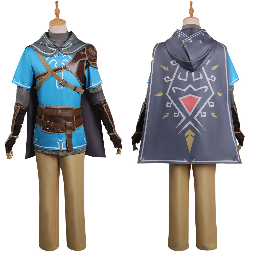 The Legend of Zelda: Tears of the Kingdom Link Kostüm Cosplay Karneval Outfits