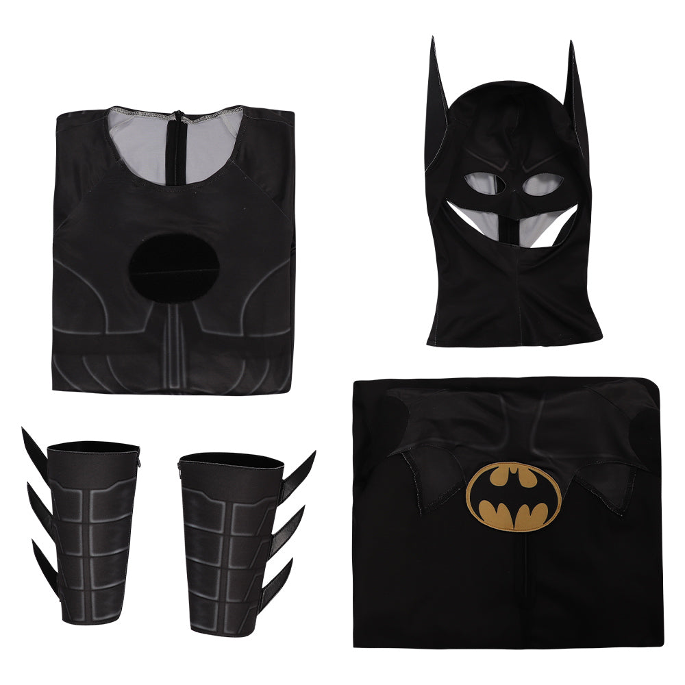 The Flash Batman Bruce Wayne Jumpsuit Cosplay Halloween Karneval Outfits
