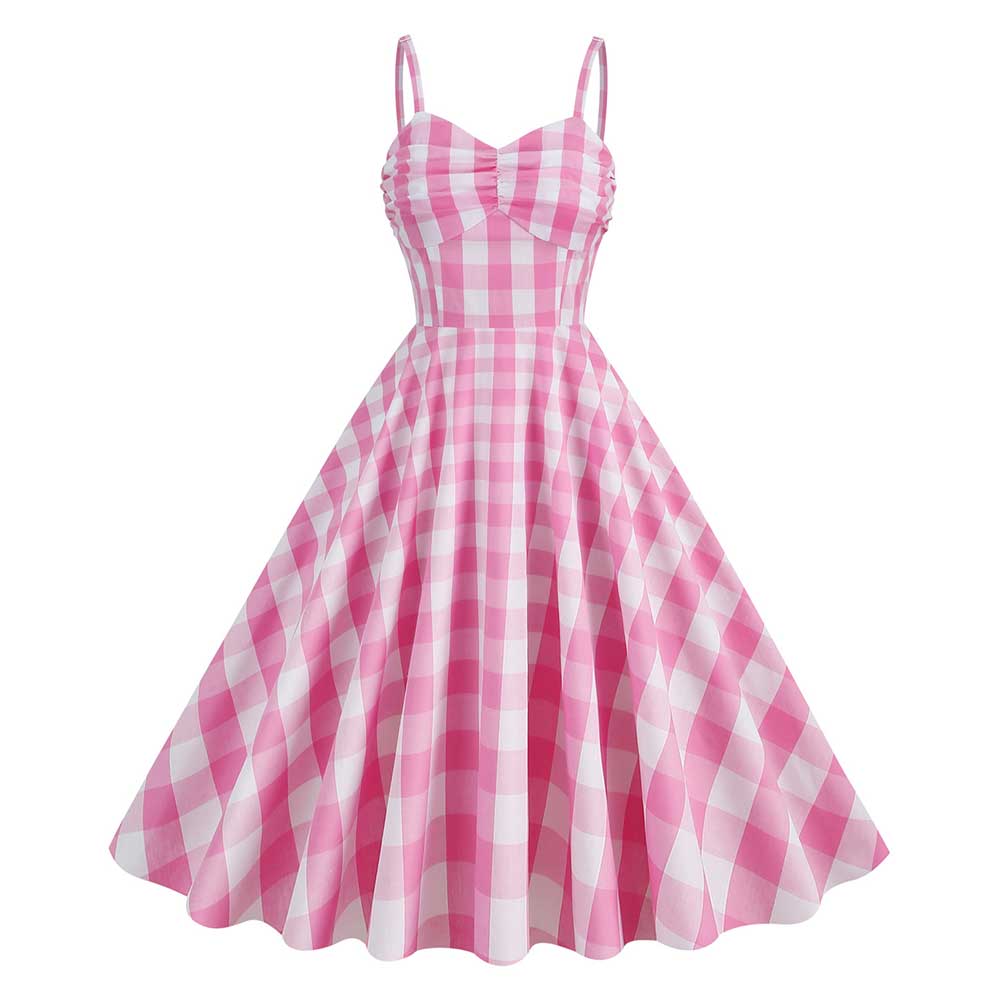 Film Barbie originelle Vintage Retro Kleid Barbie Margot Party Kleid