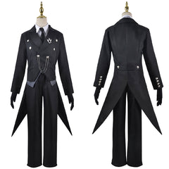 Black Butler Sebastian Michaelis schwarz Kostüm Set Cosplay Outfits